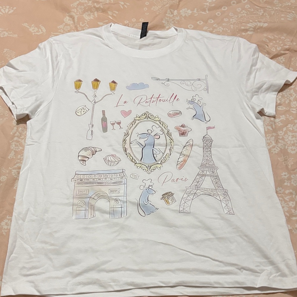 White Ratatouille T-Shirt